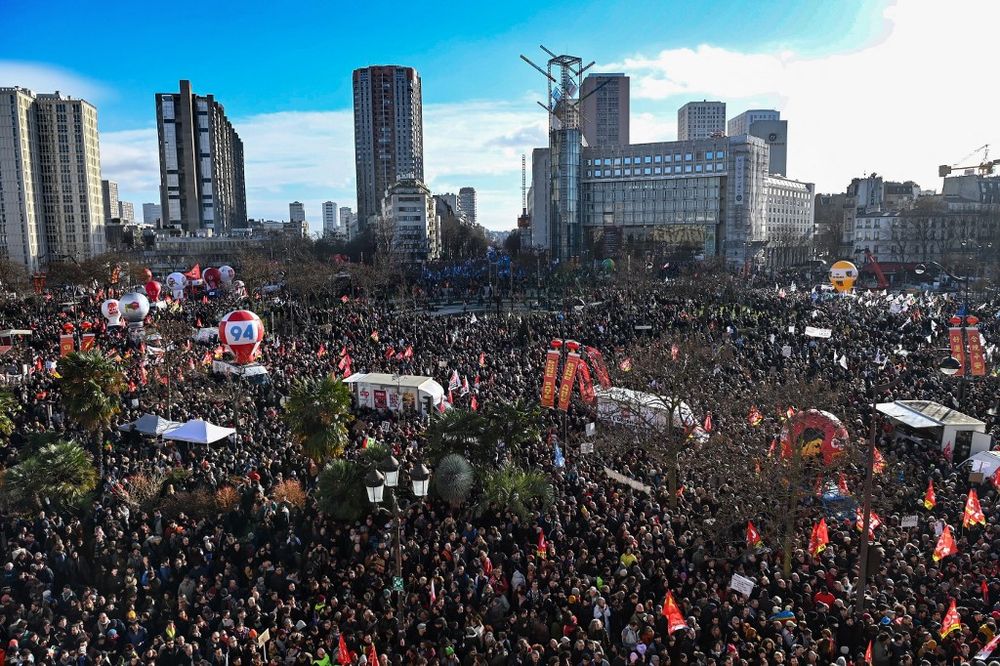 France: une journée test de mobilisation contre la réforme des retraites