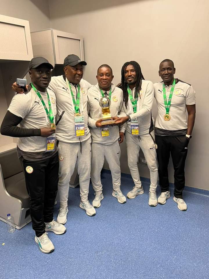 EN IMAGES : LA CÉLÉBRATION DES NOUVEAUX CHAMPIONS D&rsquo;AFRIQUE 🇸🇳