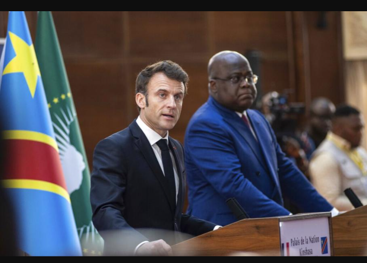 I« Regardez-nous autrement sans regard paternaliste » : la phrase de Tshisekedi qui énerve Macron