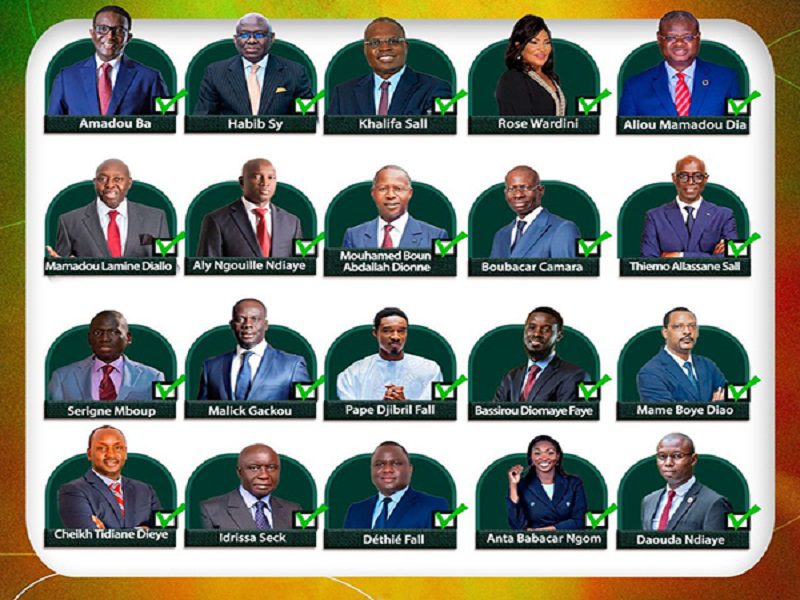 Résultats provisoires du département de Bambey : Bassirou Diomaye Faye devance largement ses rivaux